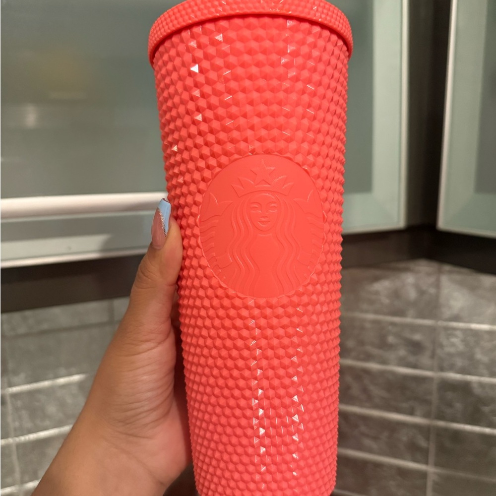 Starbucks Vibrant Pink Studded Tumbler